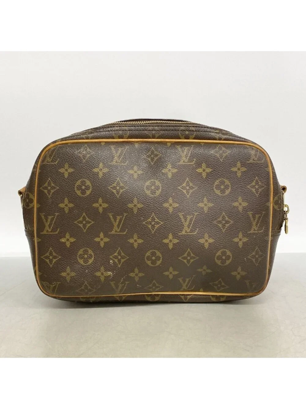 Louis Vuitton Shoulder Bag Monogram Reporter PM Brown